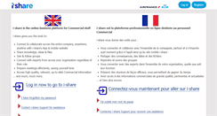 Desktop Screenshot of ishare-afkl.com